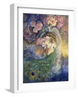 Peacock Daze-Josephine Wall-Framed Giclee Print