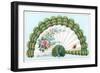 Peacock Fan-null-Framed Art Print