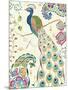 Peacock Fantasy III-Daphne Brissonnet-Mounted Art Print