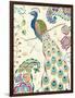 Peacock Fantasy III-Daphne Brissonnet-Framed Art Print