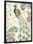 Peacock Fantasy III-Daphne Brissonnet-Framed Art Print