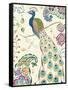 Peacock Fantasy III-Daphne Brissonnet-Framed Stretched Canvas