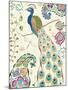 Peacock Fantasy III-Daphne Brissonnet-Mounted Art Print