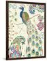 Peacock Fantasy III-Daphne Brissonnet-Framed Art Print