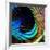 Peacock Feather 02-Tom Quartermaine-Framed Giclee Print