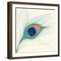 Peacock Feather I-Miranda Thomas-Framed Art Print