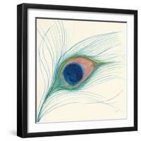 Peacock Feather I-Miranda Thomas-Framed Art Print