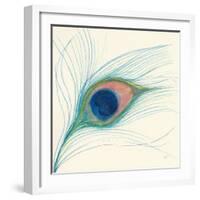 Peacock Feather I-Miranda Thomas-Framed Art Print