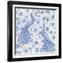 Peacock Garden II-Miranda Thomas-Framed Art Print