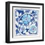 Peacock Garden IX-Miranda Thomas-Framed Art Print