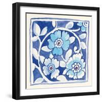 Peacock Garden IX-Miranda Thomas-Framed Art Print