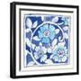 Peacock Garden IX-Miranda Thomas-Framed Art Print