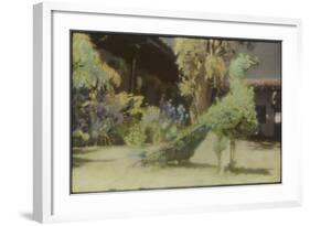 Peacock, Guatemala-Theo Westenberger-Framed Photographic Print