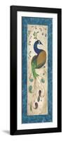 Peacock III-Steve Leal-Framed Art Print