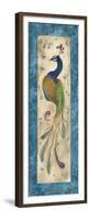 Peacock IV-Steve Leal-Framed Premium Giclee Print