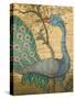 Peacock Mosaic, Eleftherotria Monastery, Macherado, Zakynthos, Ionian Islands, Greece-Walter Bibikow-Stretched Canvas