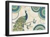 Peacock Paradise I-Veronique Charron-Framed Premium Giclee Print