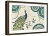 Peacock Paradise I-Veronique Charron-Framed Art Print