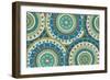 Peacock Paradise IV-Veronique Charron-Framed Art Print