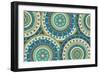 Peacock Paradise IV-Veronique Charron-Framed Art Print