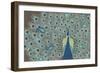 Peacock Paradise V-Veronique Charron-Framed Premium Giclee Print