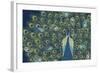 Peacock Paradise VI-Veronique Charron-Framed Art Print