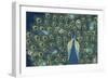 Peacock Paradise VI-Veronique Charron-Framed Art Print