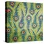Peacock Pattern 1-Diane Stimson-Stretched Canvas