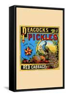 Peacock Pickles-null-Framed Stretched Canvas