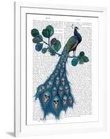 Peacock Soul Gatherer-Fab Funky-Framed Art Print