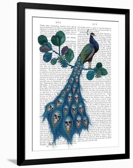 Peacock Soul Gatherer-Fab Funky-Framed Art Print