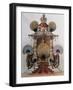 Peacock Throne for Moorish Cloister of Linderhof Palace-null-Framed Giclee Print