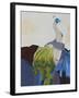 Peacock Transition I-Larry Foregard-Framed Art Print