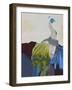 Peacock Transition I-Larry Foregard-Framed Art Print