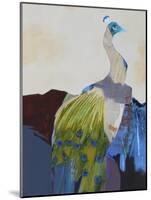 Peacock Transition I-Larry Foregard-Mounted Premium Giclee Print