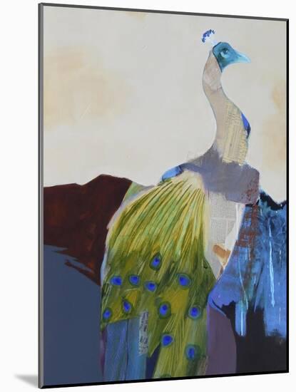 Peacock Transition I-Larry Foregard-Mounted Premium Giclee Print