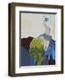 Peacock Transition I-Larry Foregard-Framed Art Print