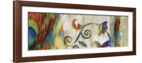 Peacock Trellis-Sloane Addison  -Framed Art Print