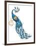 Peacock-worksart-Framed Art Print