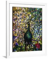 Peacock-American School-Framed Giclee Print