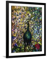 Peacock-American School-Framed Premium Giclee Print