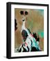 Peacock-Brooke Tangney-Framed Art Print