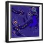 Peacock-Anna Platts-Framed Giclee Print