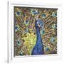 Peacock-Kirstie Adamson-Framed Giclee Print