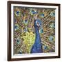 Peacock-Kirstie Adamson-Framed Giclee Print