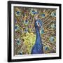 Peacock-Kirstie Adamson-Framed Giclee Print