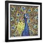 Peacock-Kirstie Adamson-Framed Giclee Print