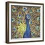 Peacock-Kirstie Adamson-Framed Giclee Print