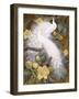 Peacocks on Copa De Oro-Jesse Arms Botke-Framed Art Print