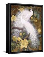 Peacocks on Copa De Oro-Jesse Arms Botke-Framed Stretched Canvas